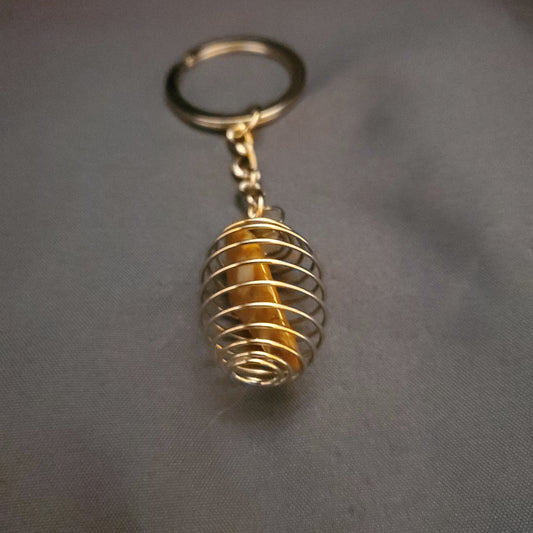 Yellow Jasper Keychain